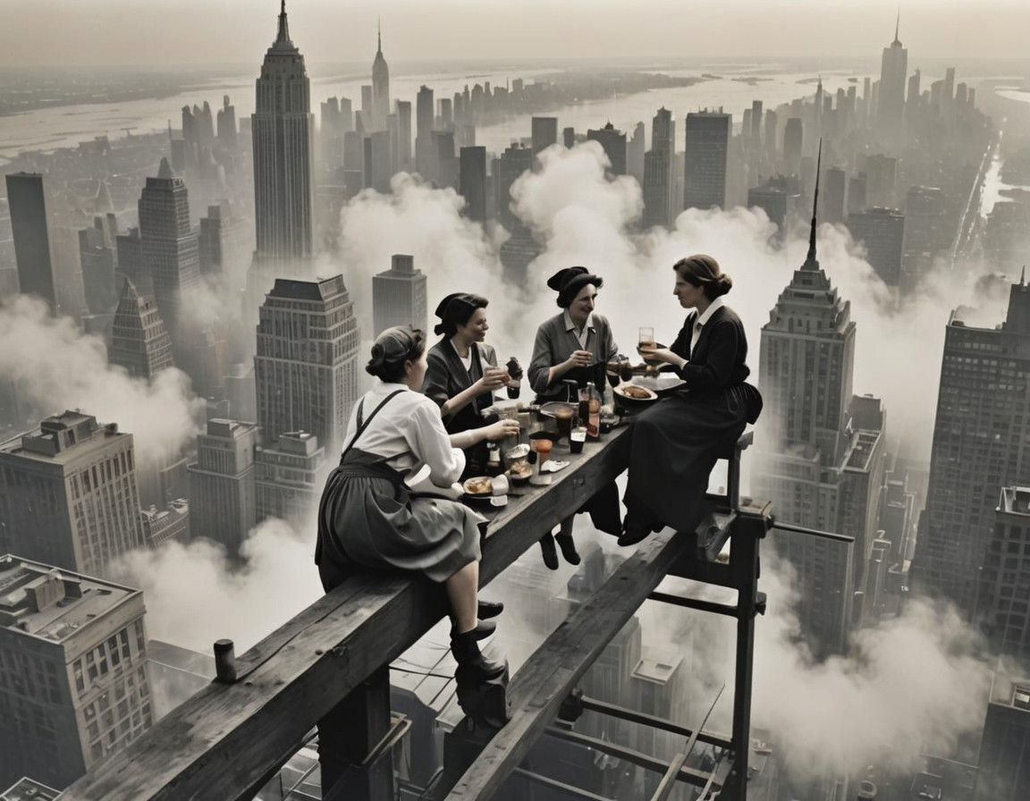 "Lunch atop a Skyscraper"