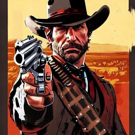 RDR2 Inspired Portrait