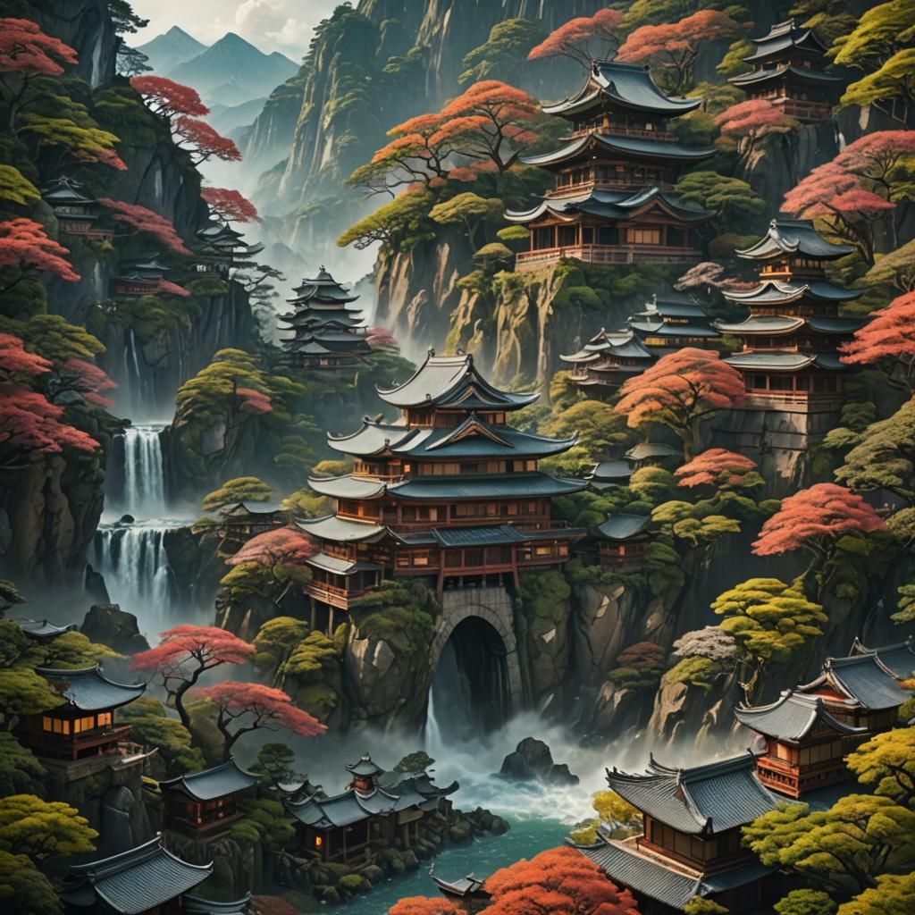 Epic Cinematic Japan: Digital Matte Painting