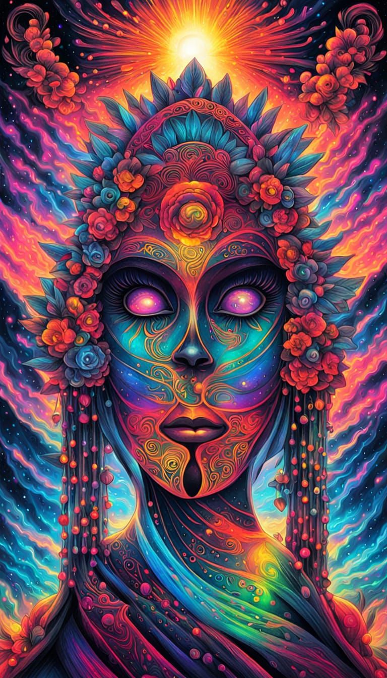 Ahsoka Goddess of the Underworld in Cosmic Realm