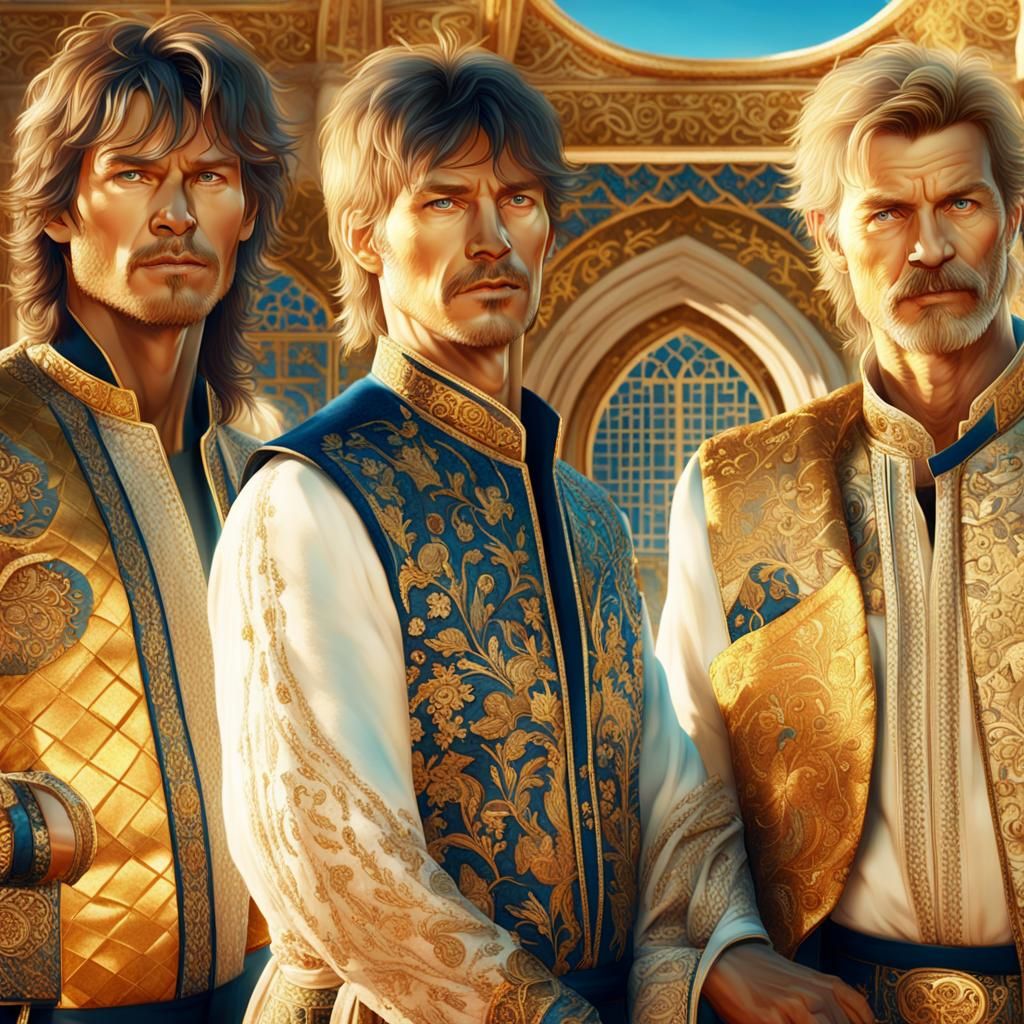 a-ha Rockstars in Opulent Arabian Palace