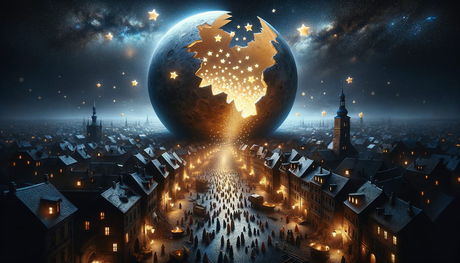 The Night Cracked Open