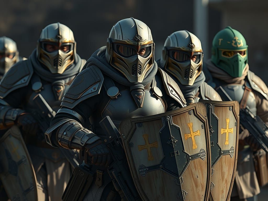 A modern Christian warrior unit