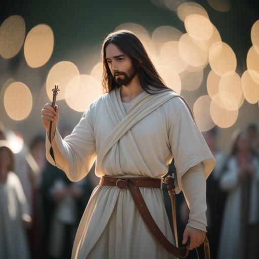 Jesus with Whip: Photographic Interpretation of Mark 11:15-1...