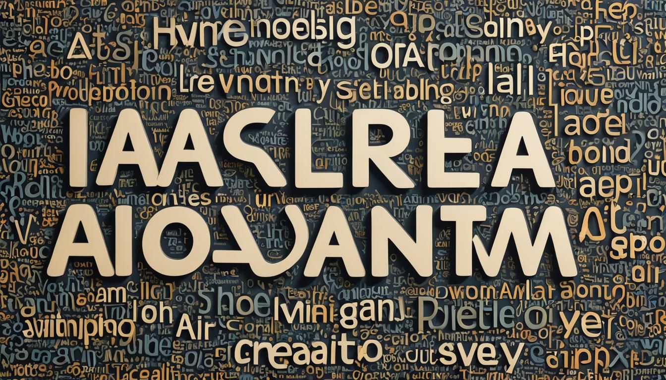 AI-Generated Word Art with Unique Styles