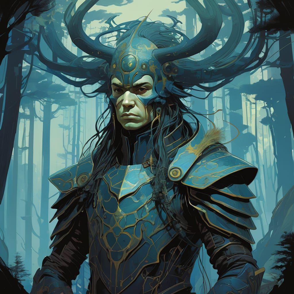 Sci-Fi Comic Book Art in Varied Styles