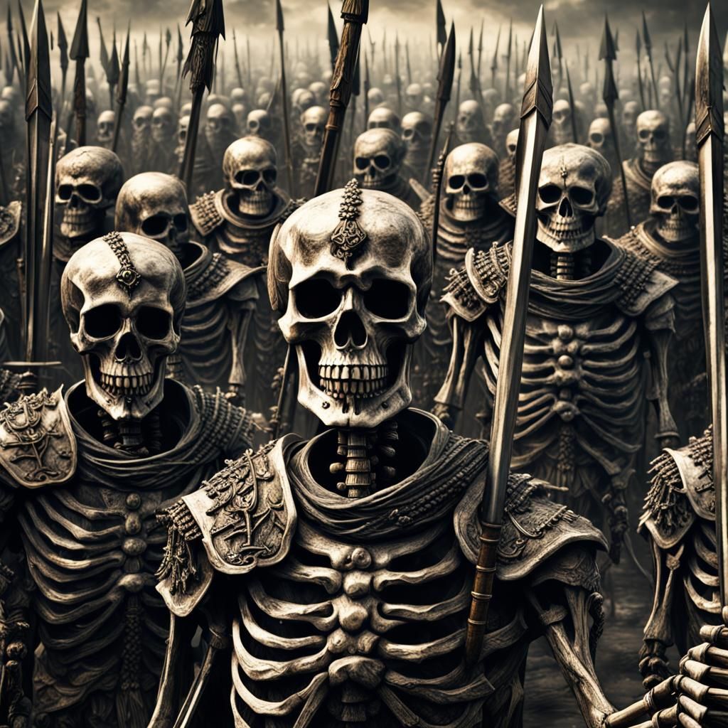Skeleton army