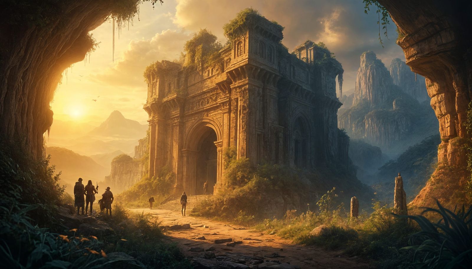 Entrance to a Wondrous Lost Kingdom