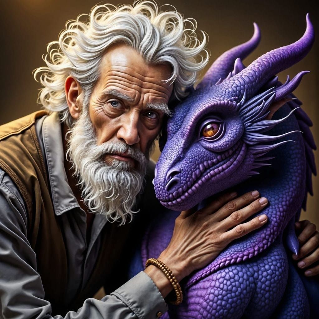 Wisdom of a Grizzled Gentleman and His Majestic Companion