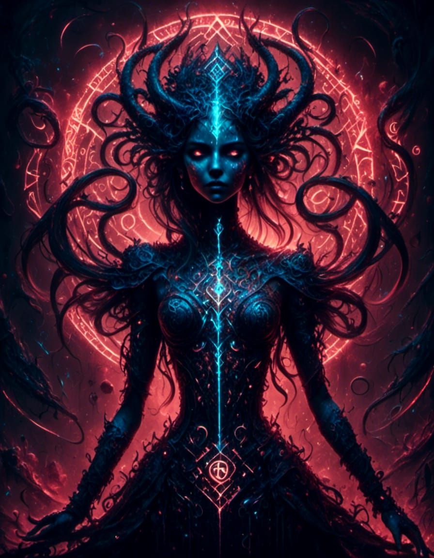 Elemental Magic: Glowing Runes and Ancient Runestones