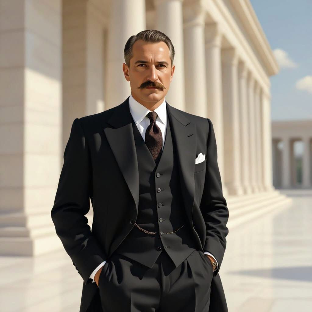 Mustafa Kemal Atatürk at Anıtkabir