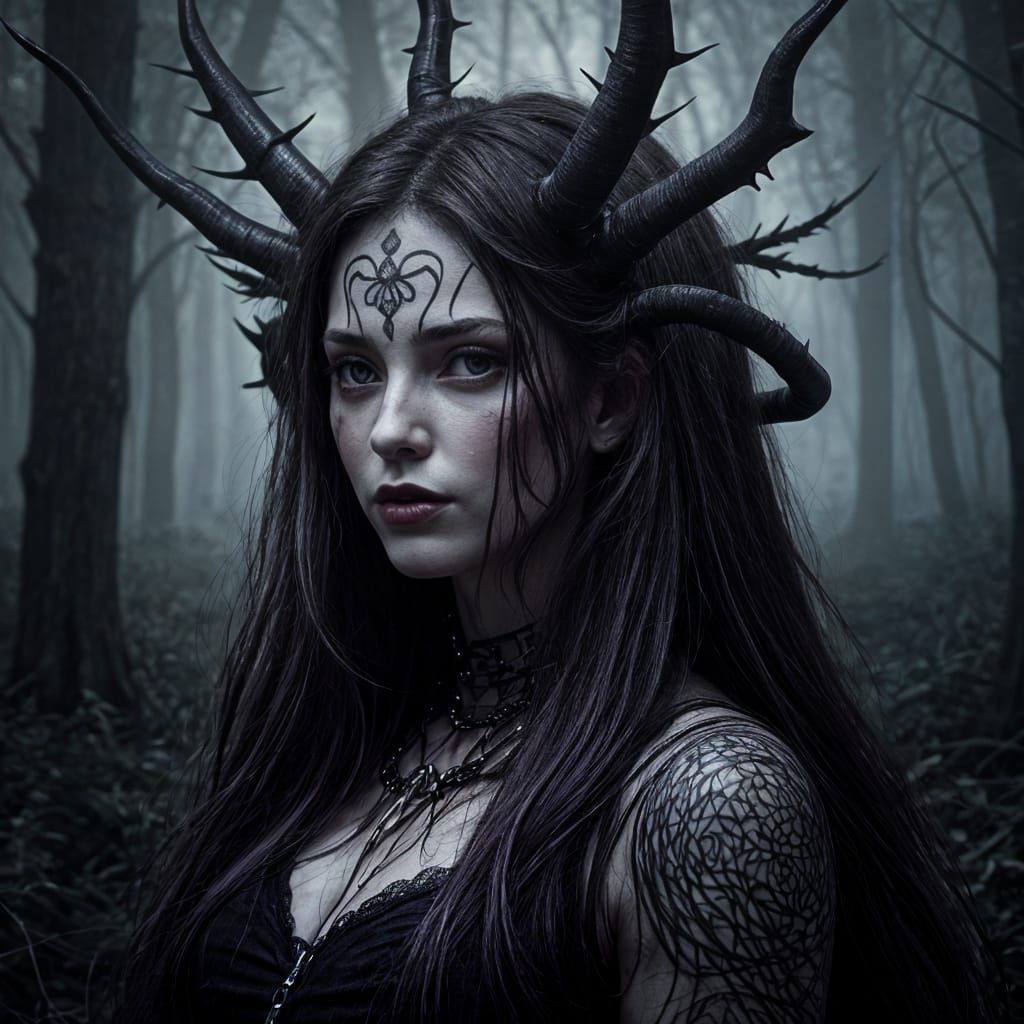 Lilith: Ethereal and Mysterious AI Art