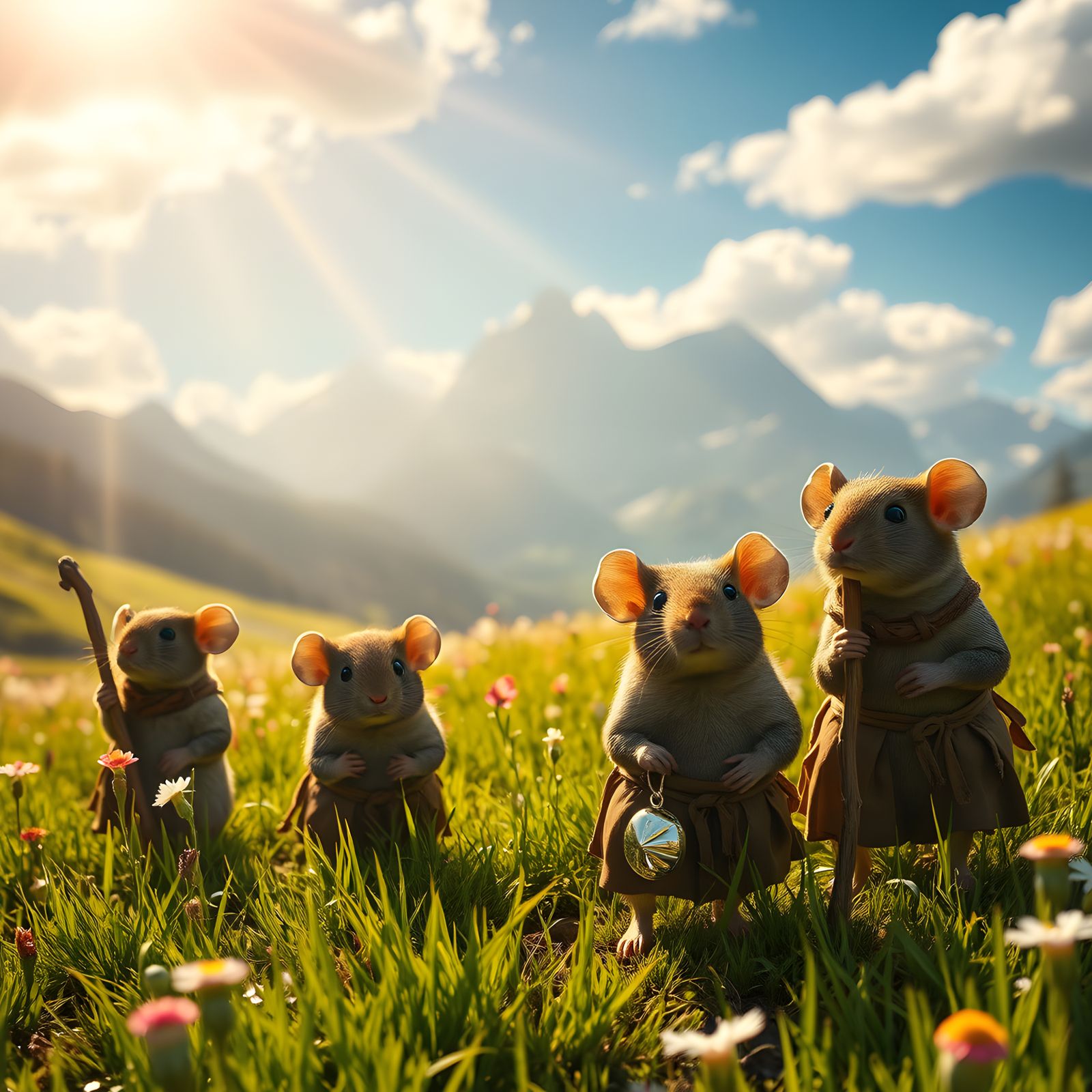 The Journey of the Meadow Mice