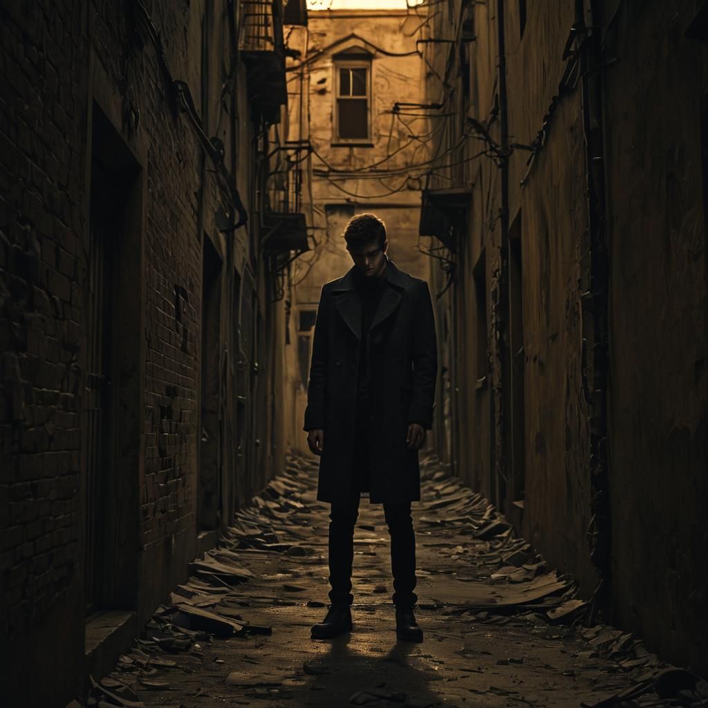 Gothic Surrealism: Troubled Youth in Abandoned Alley