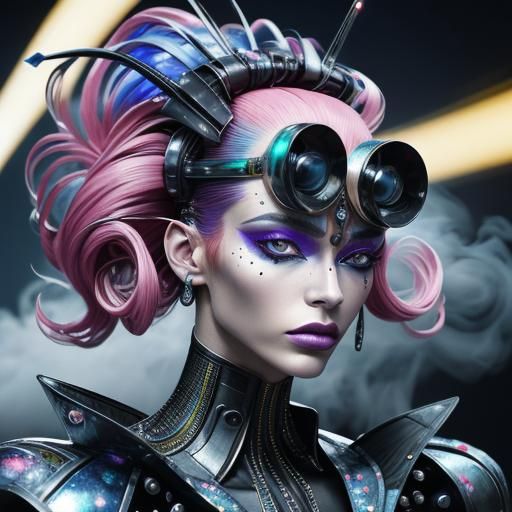 Hyper-Realistic Cyborg