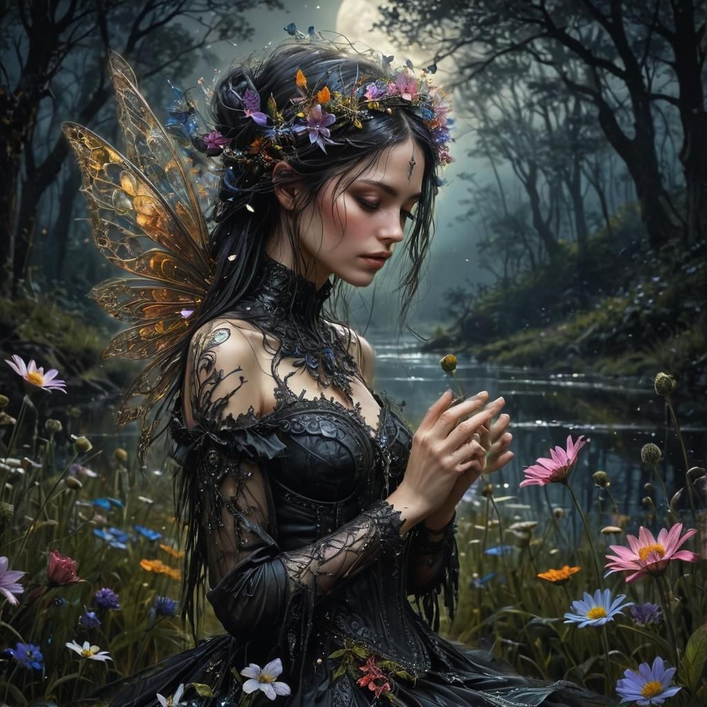 Fairy ,Gothic Art Style