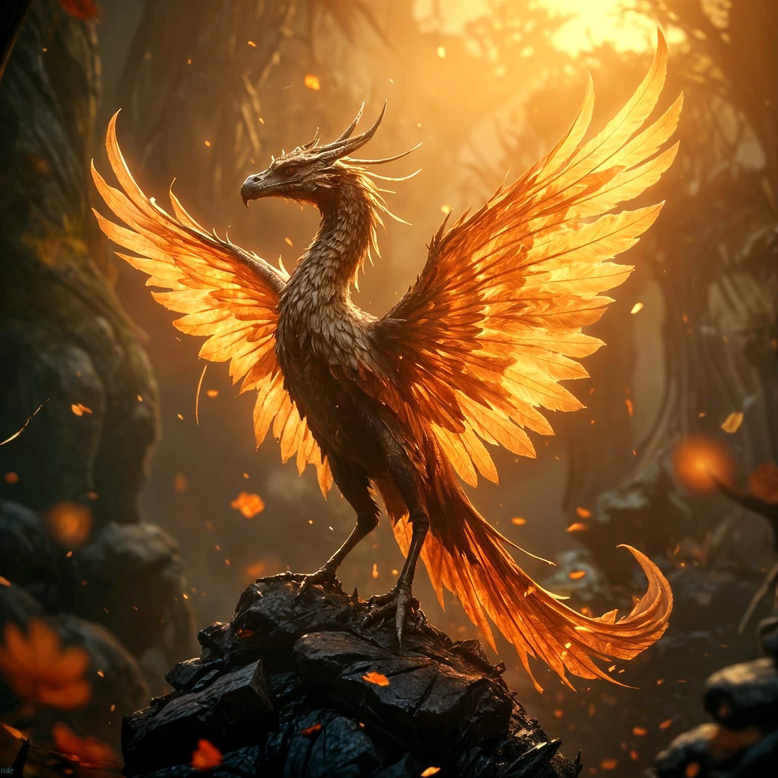 Realistic Dark Fantasy Concept Art in Magical Realism Style