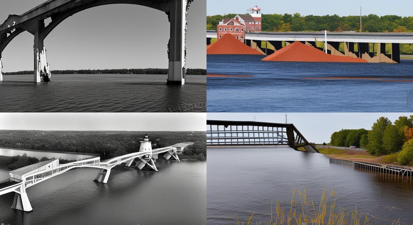 Post-Apocalyptic Braga Bridge Collapse