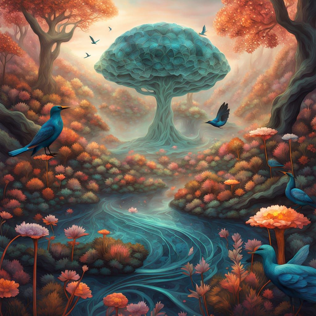 Gratitude Collage: Stunning 8K Digital Art