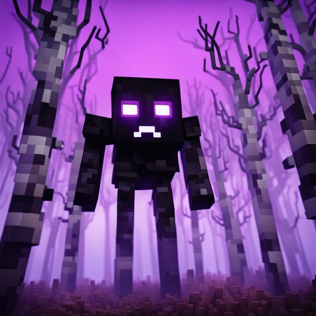 Minecraft Mutated Enderman