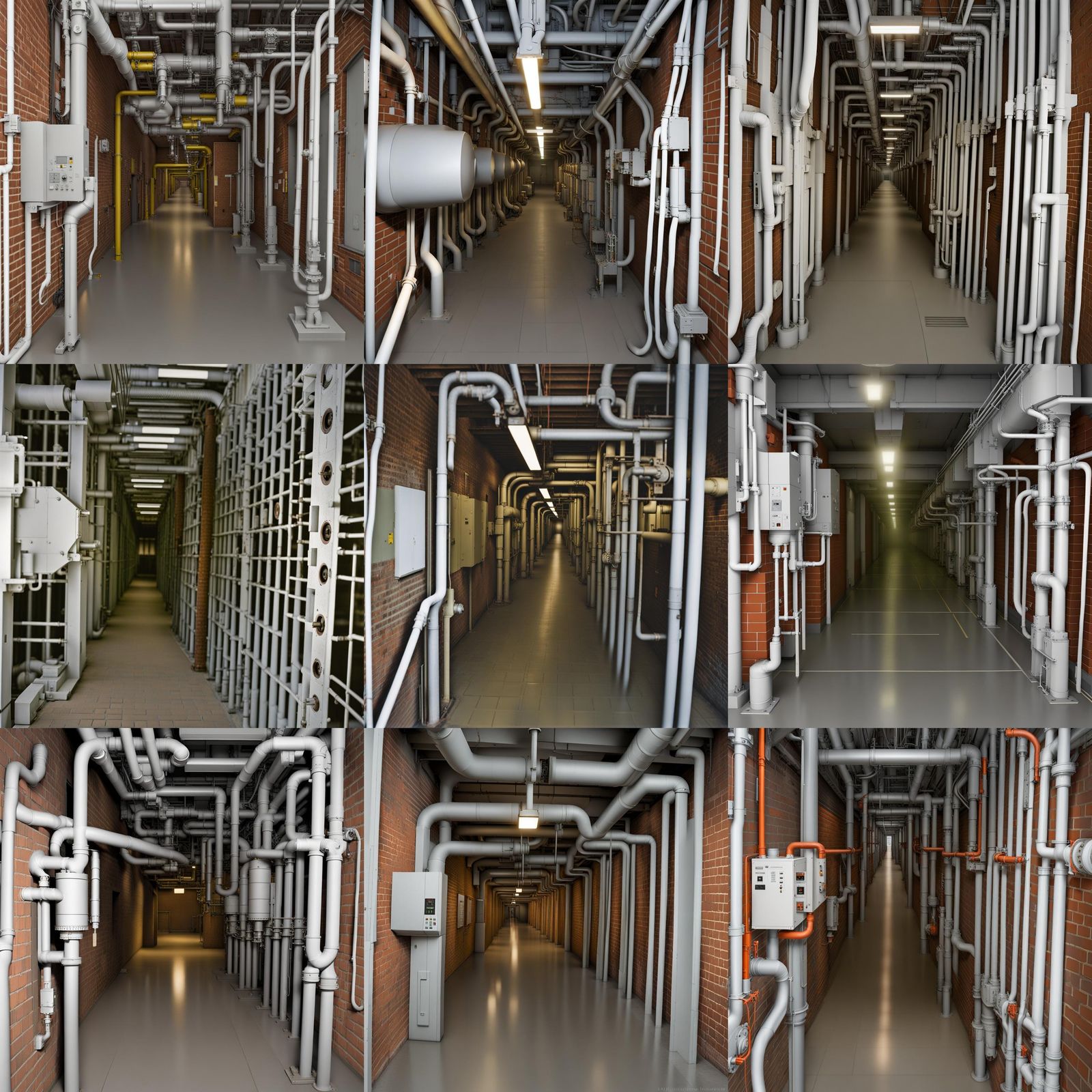 Backrooms Level 3: The Electrical Station