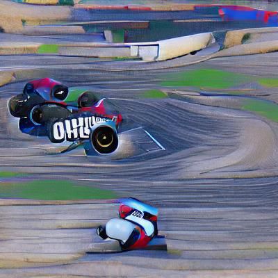 Abstract AI Generated Image from Blank Prompt