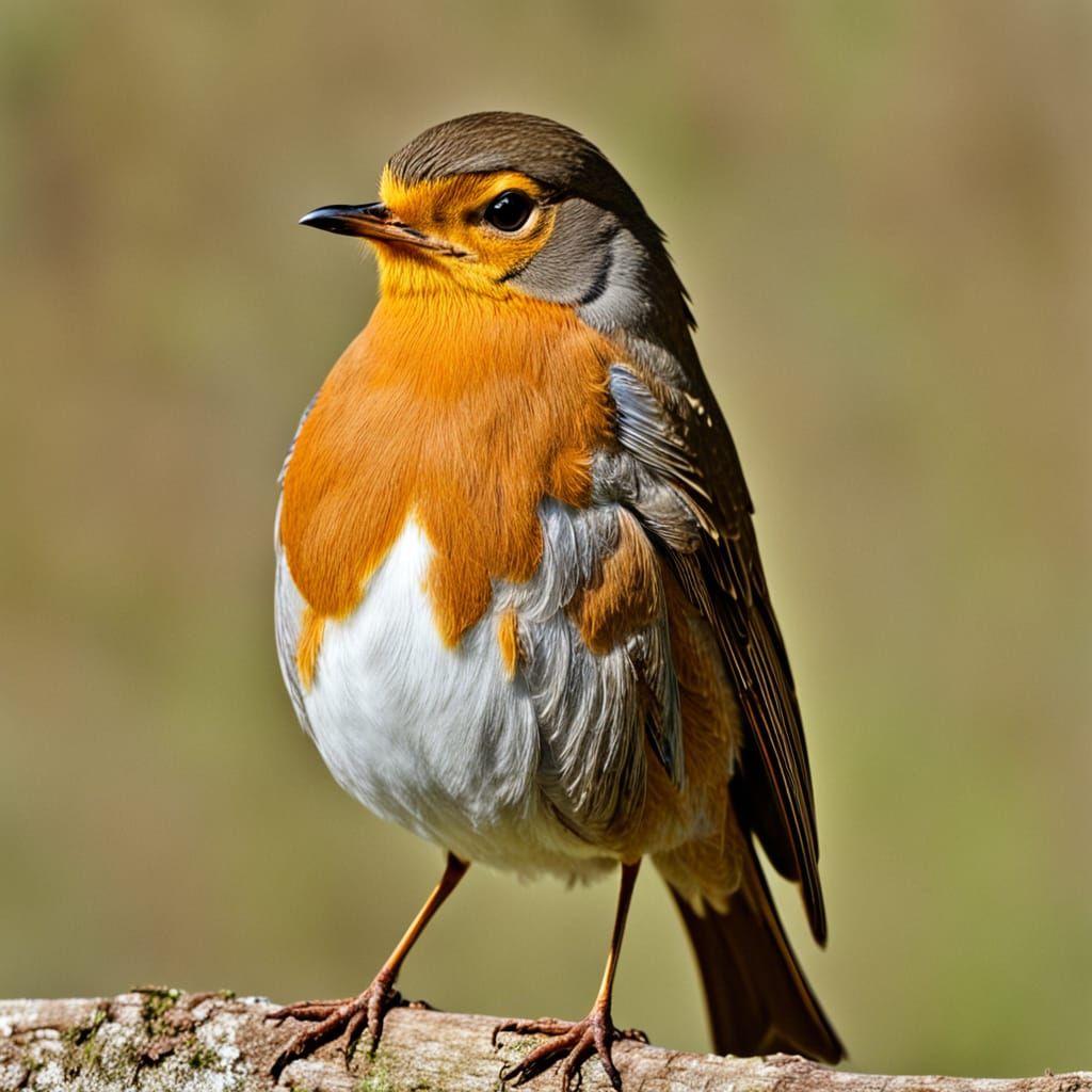 Proud Robin AI Image