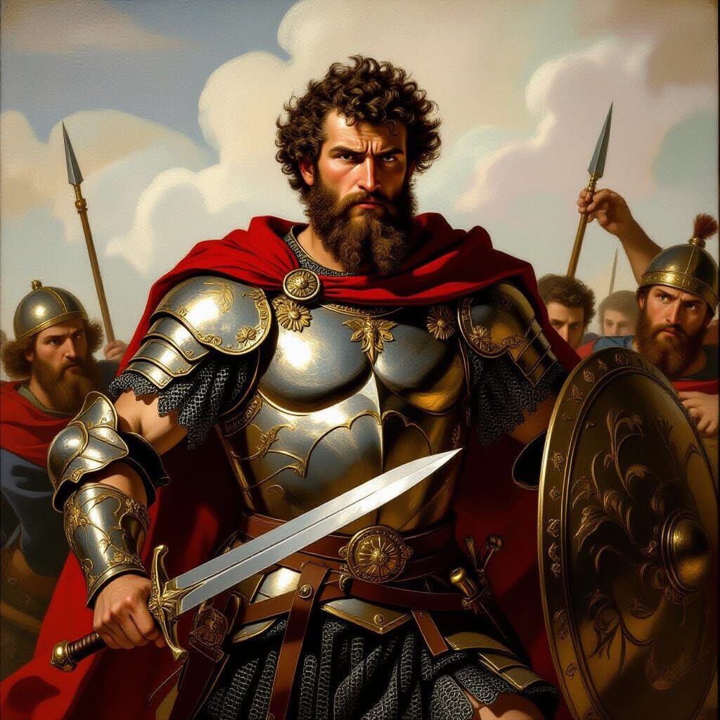 Joab and Absalom: A Renaissance Biblical Scene