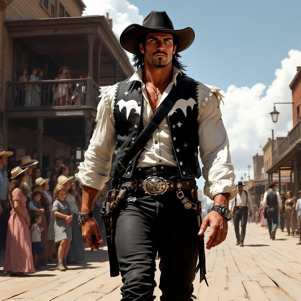 Handsome Cowboy Arrives in Provost