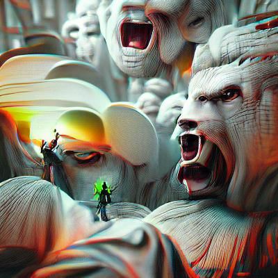 Judgment Day: 8K 3D Digital Illustration