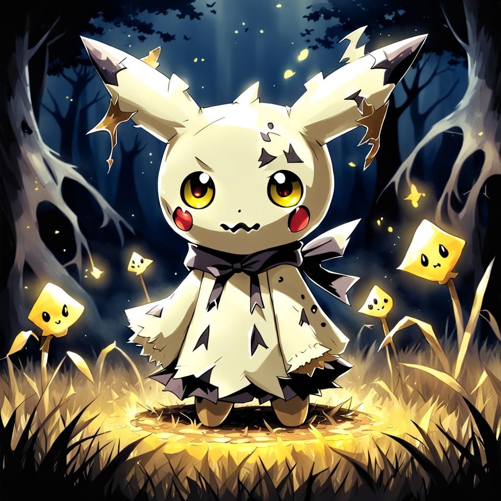 Mimikyu Anime Key Visual Art