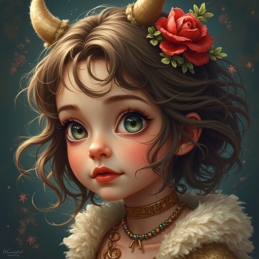 Whimsical Spring Forest with Flitting Butterflies and Colorf...