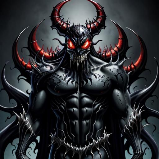 Asmodeus and Venom Symbiote Fusion