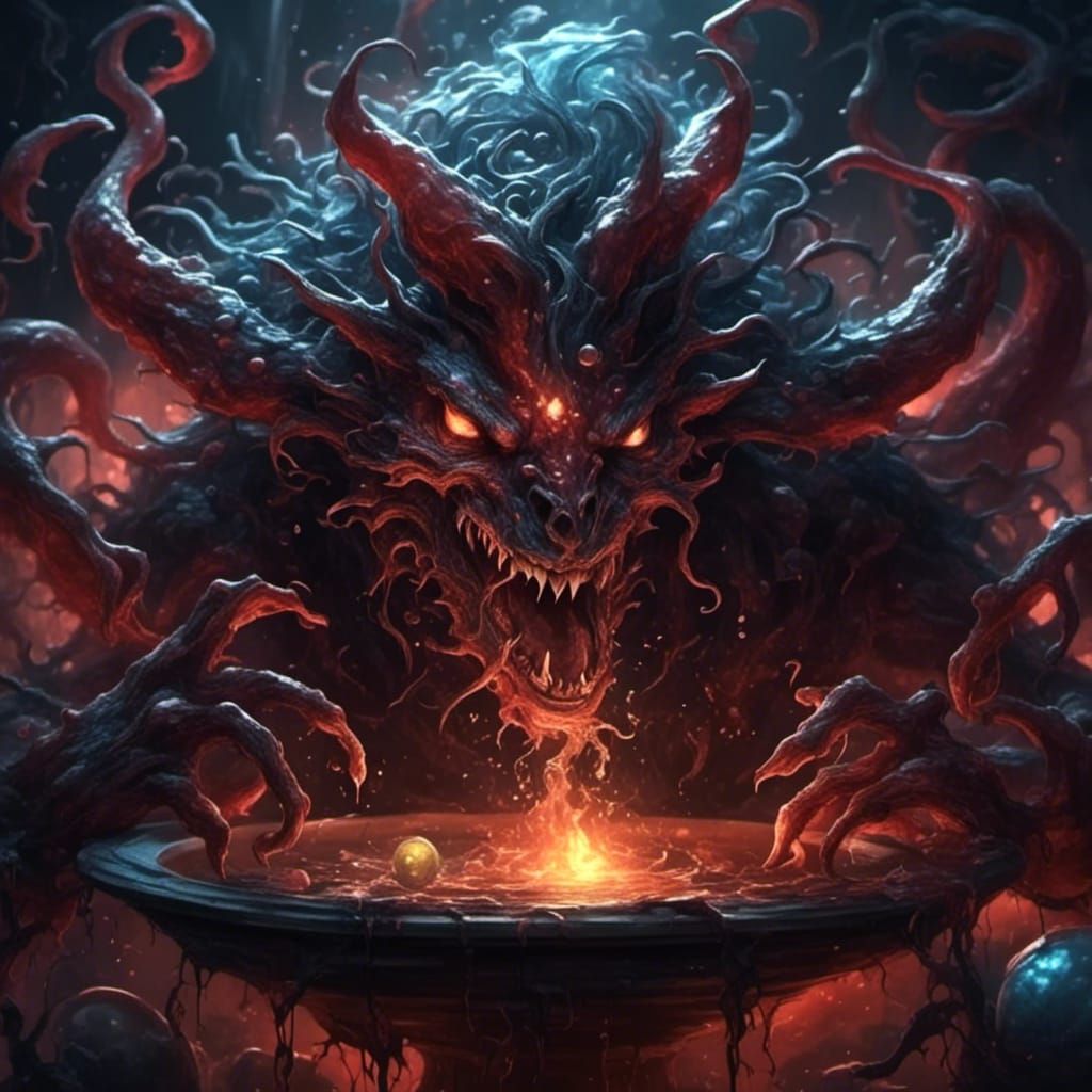 Ethereal Demon Torments the Soul