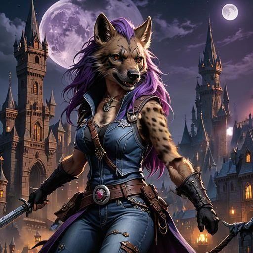 Gothic Horror Scene in Castlevania Style