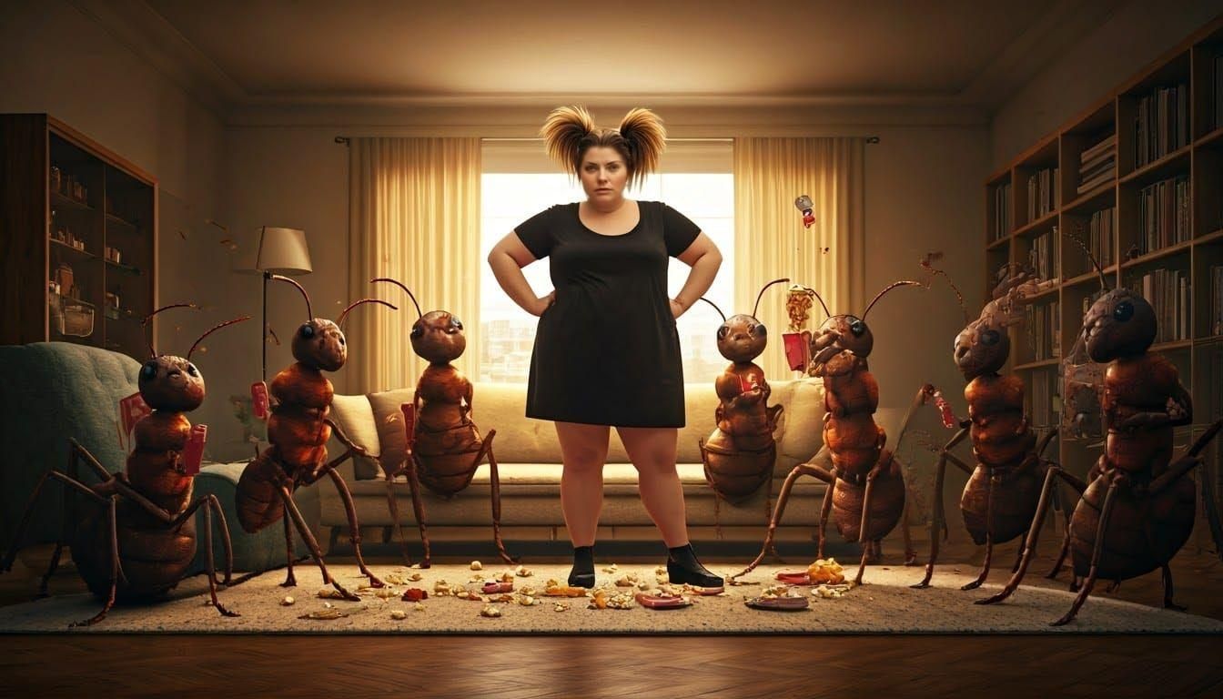 I Have Ants Series: (In my best Joan Crawford voice:) Ants! ...