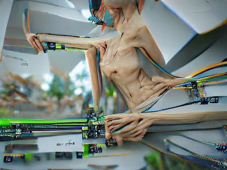 Sleek 3D Design with Parallax Effect