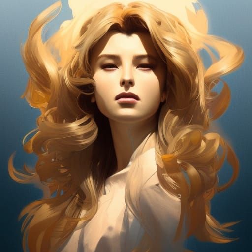 Detailed Portrait of Leo in Digital Art Style