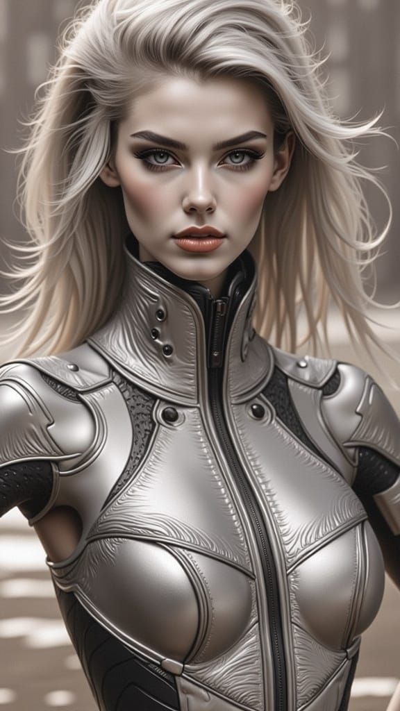 Fantastical and Unconventional AI-Generated Hairstyle