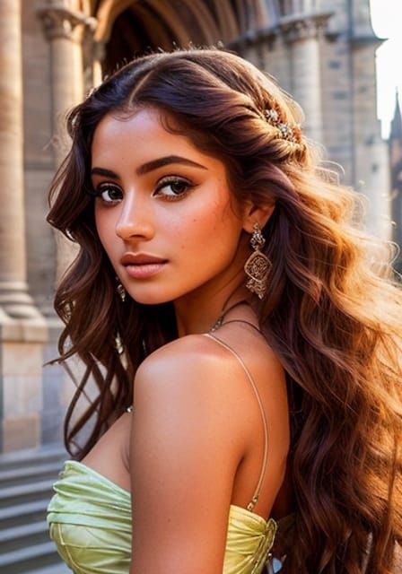 Brilliant Emerald Gemstone in Digital Art