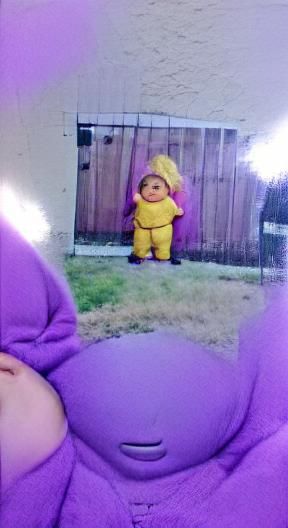 Hella Chubby Teletubby Character Illustration
