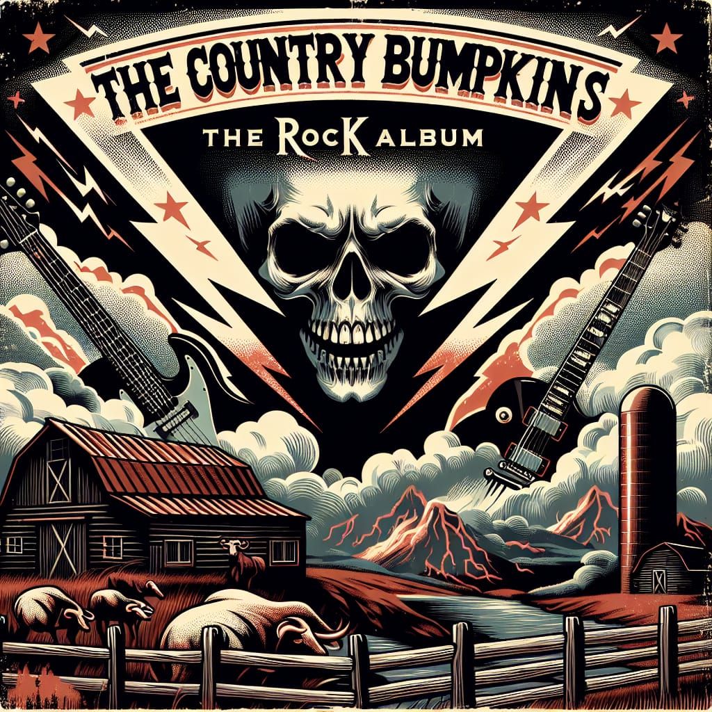 The Country Bumpkins - The Rock Album - where twang meets thunder