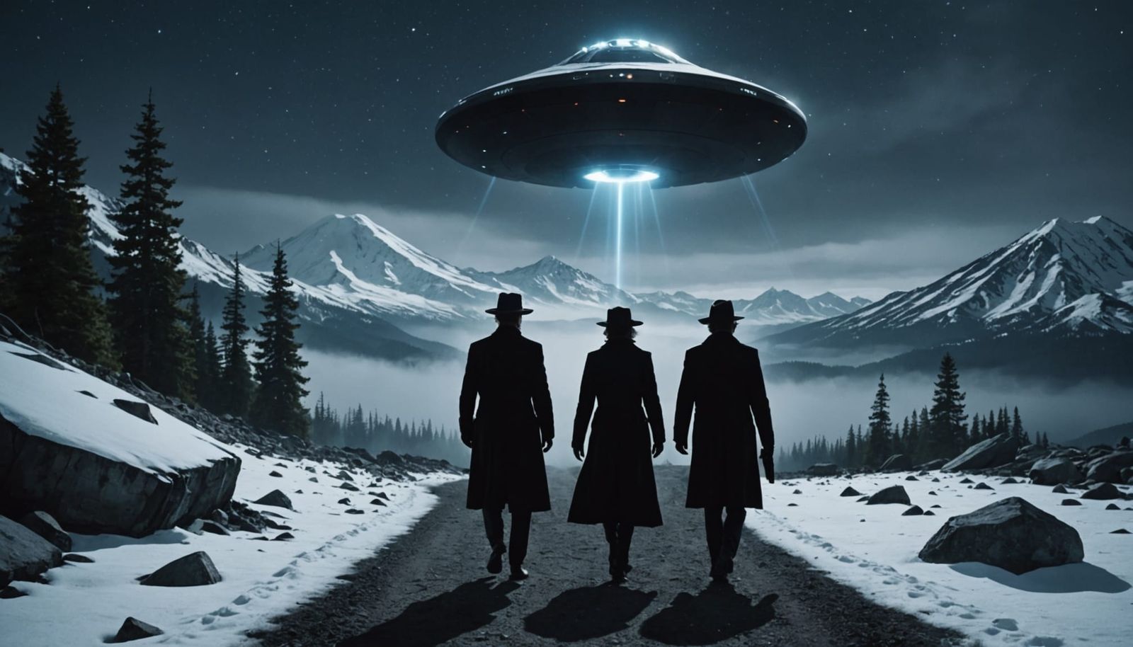 Men in Black Agents Investigate Mount Shasta UFO Sighting