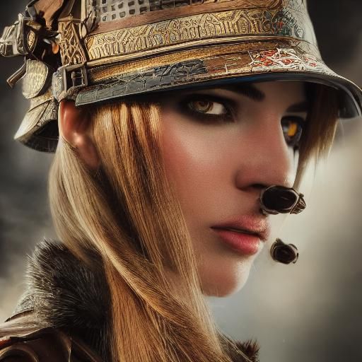 Hyperrealistic Gamer Girl in High Definition