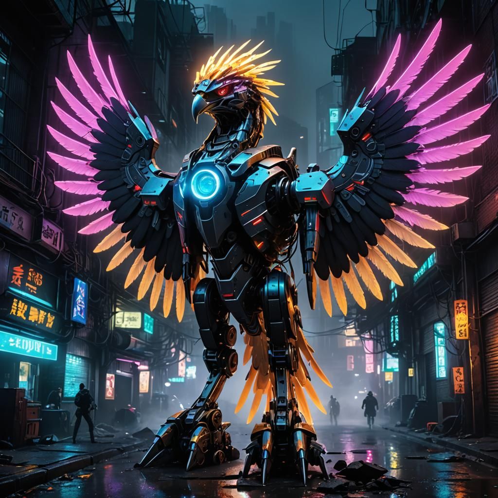 The Cyber Falcon of Courage