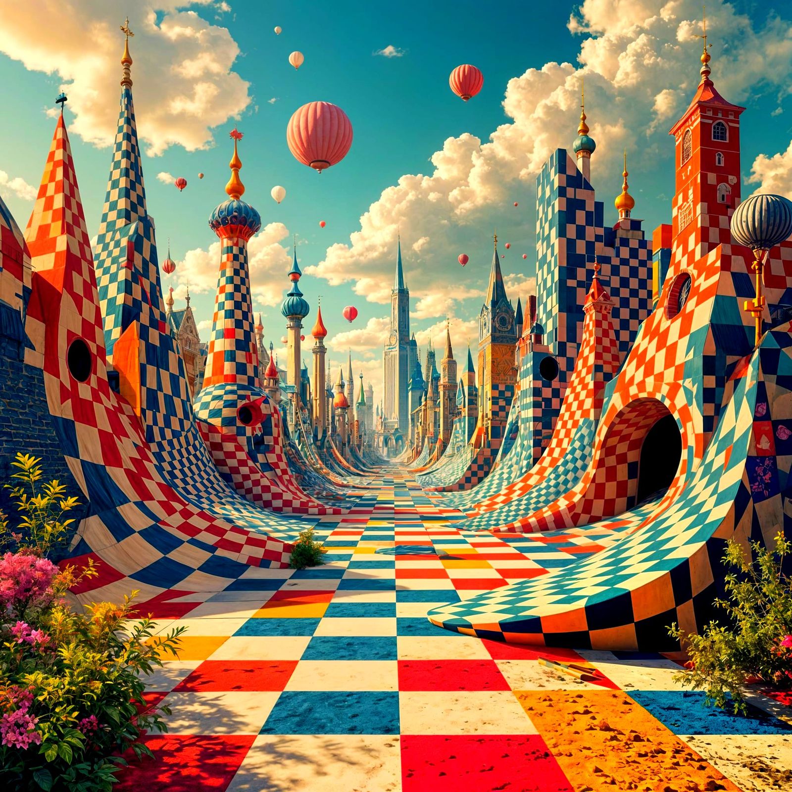 Perceptual Illusions with Hidden Forms and Deep Colors