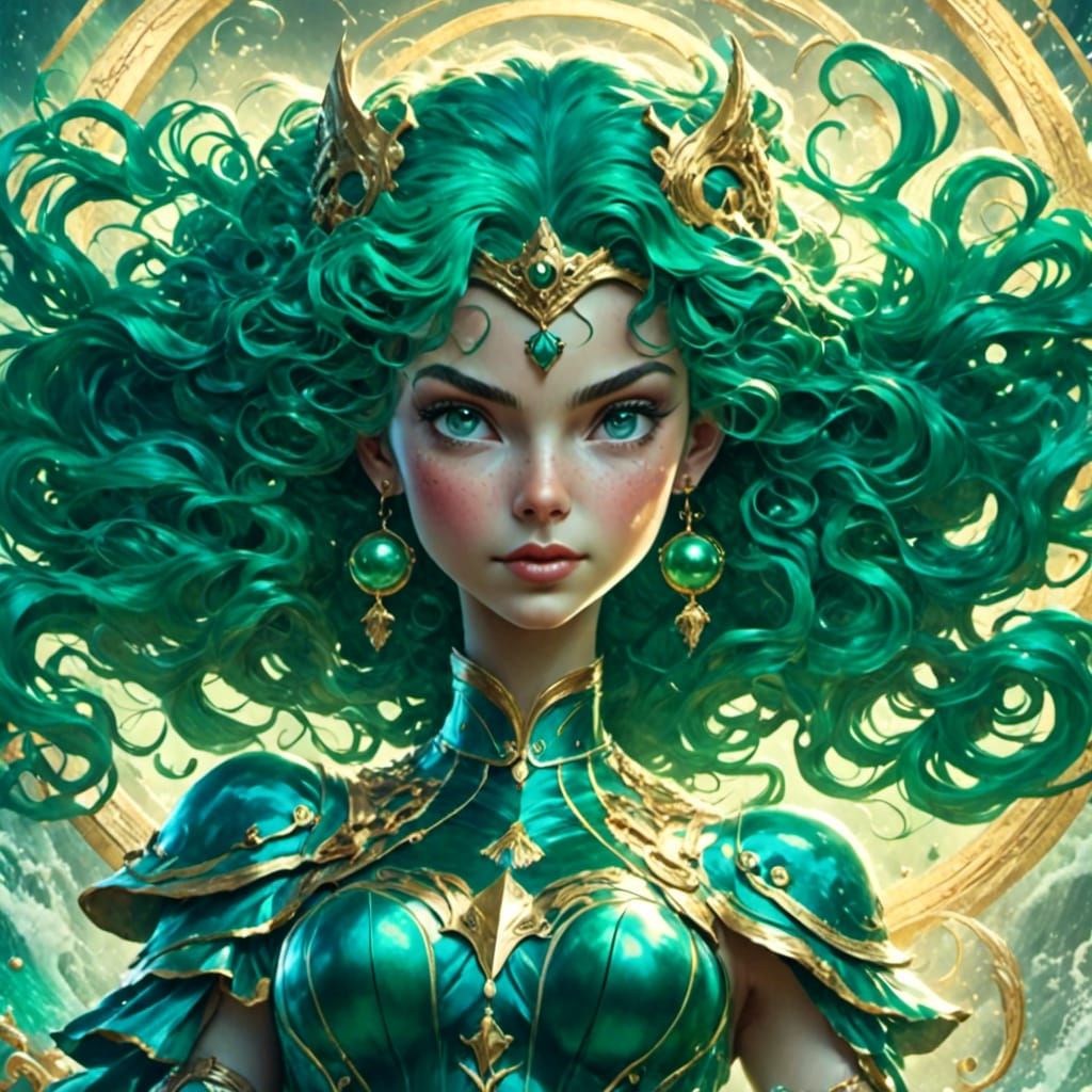 <lora:R evolution:1.0> <lora:Epic:1.0> Sailor Neptune (femal...