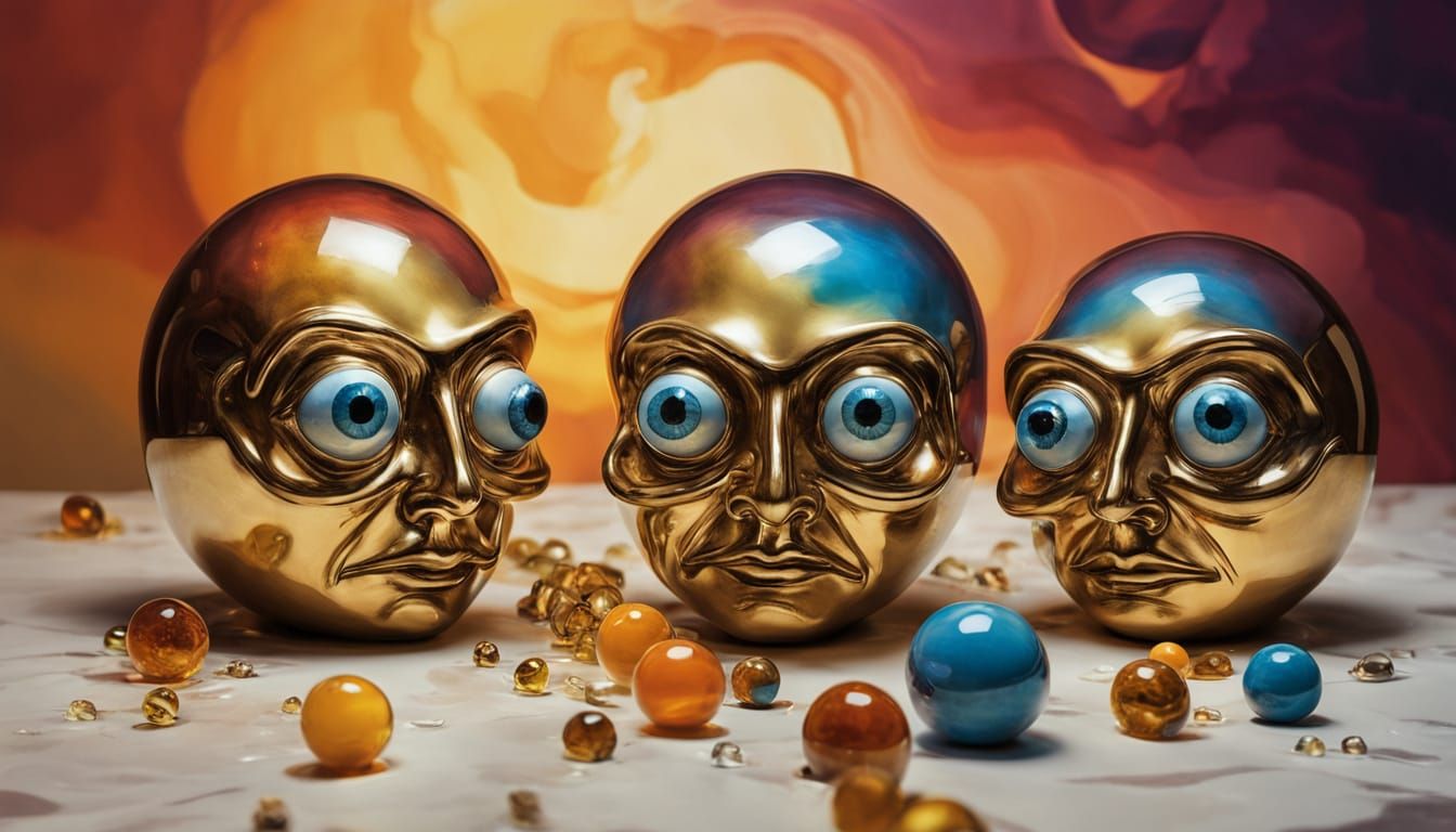Surreal Oil Paintings of Inanimate Objects with Faces