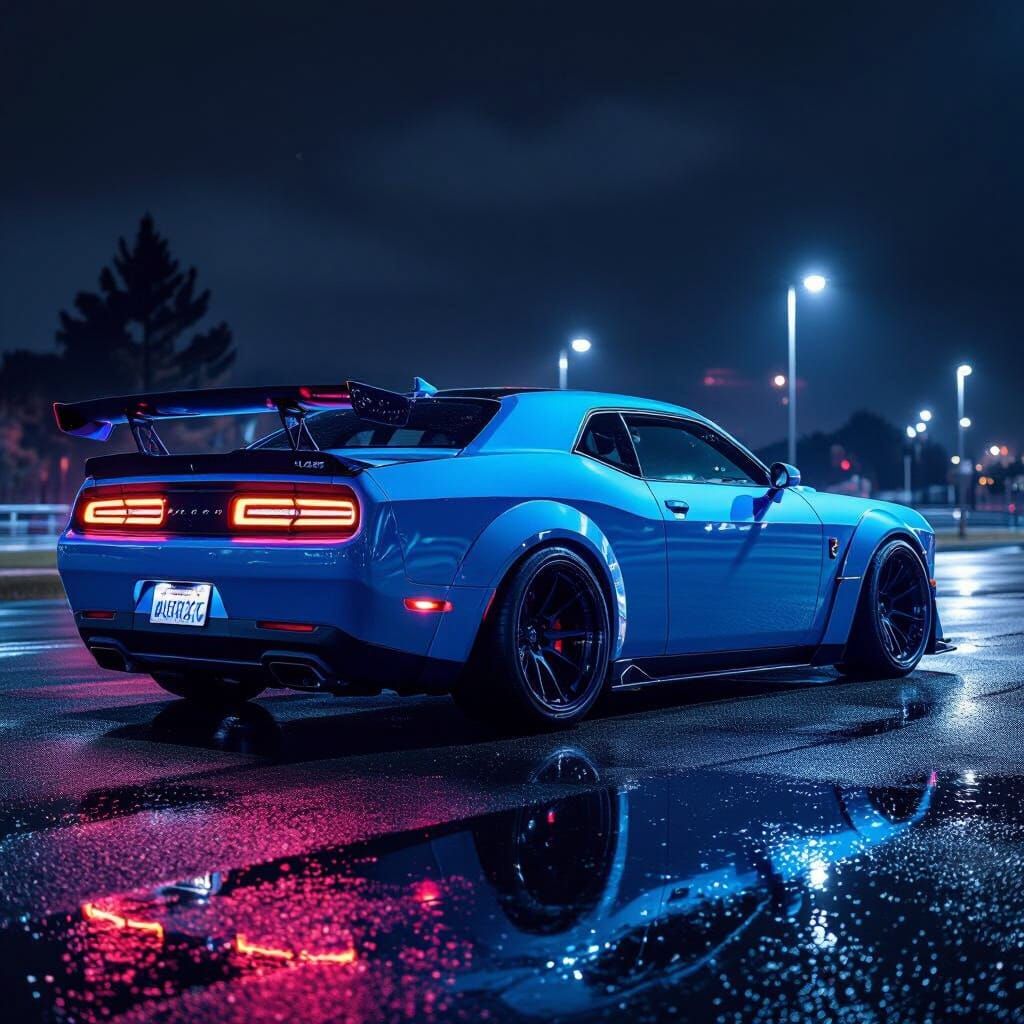 Aggressive Dodge Challenger Demon 170 Widebody
