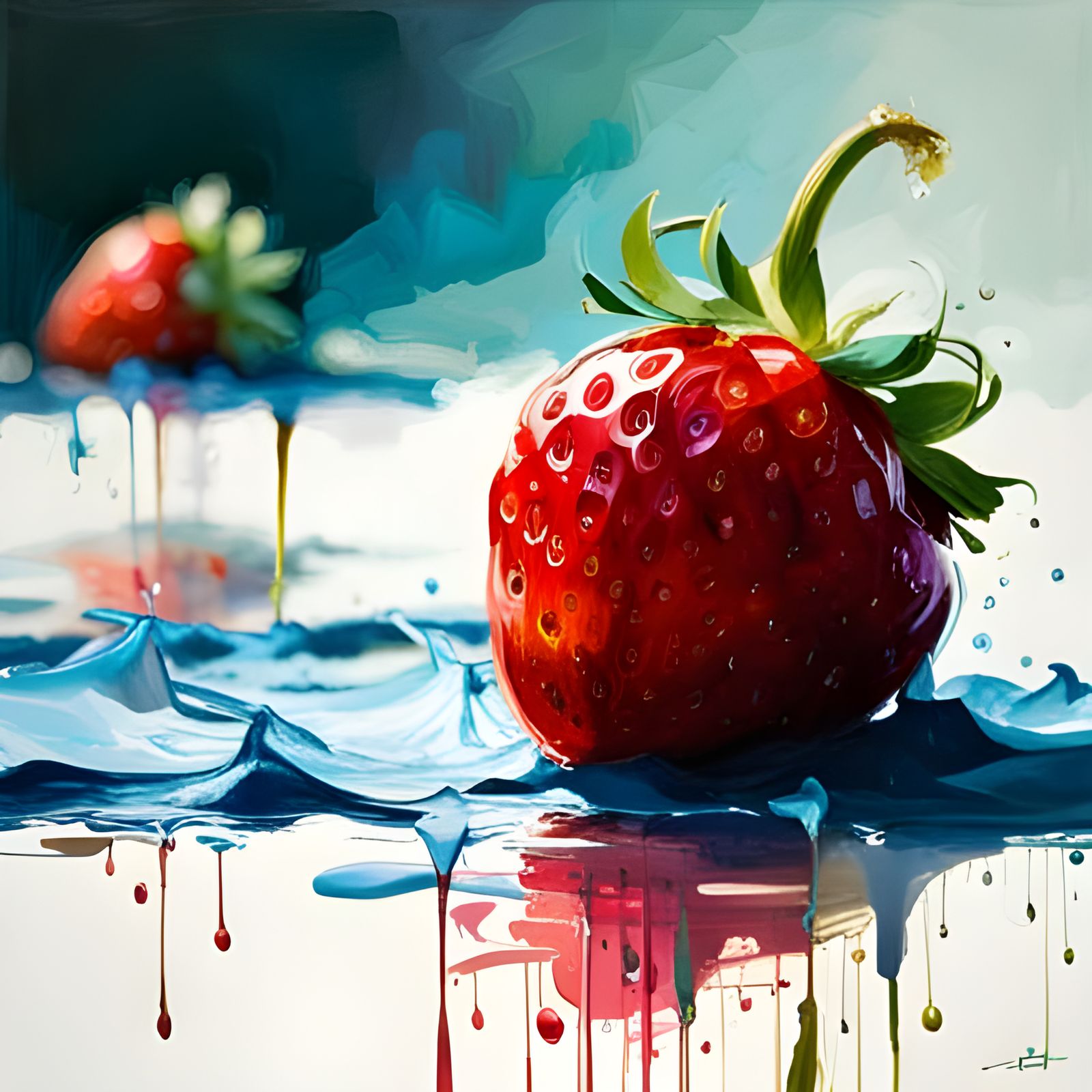 Strawberry Art